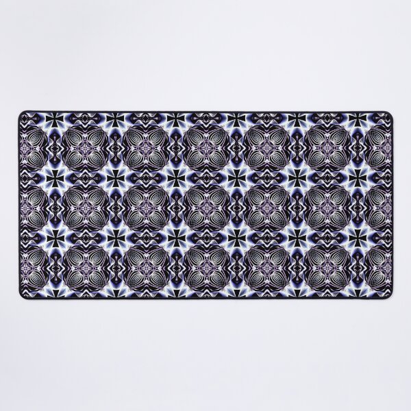 Item preview, Geometrical fractal art of rectangles and fixtures of parallel structures and saturated colors 45 designed and sold by Shape-And-Color.