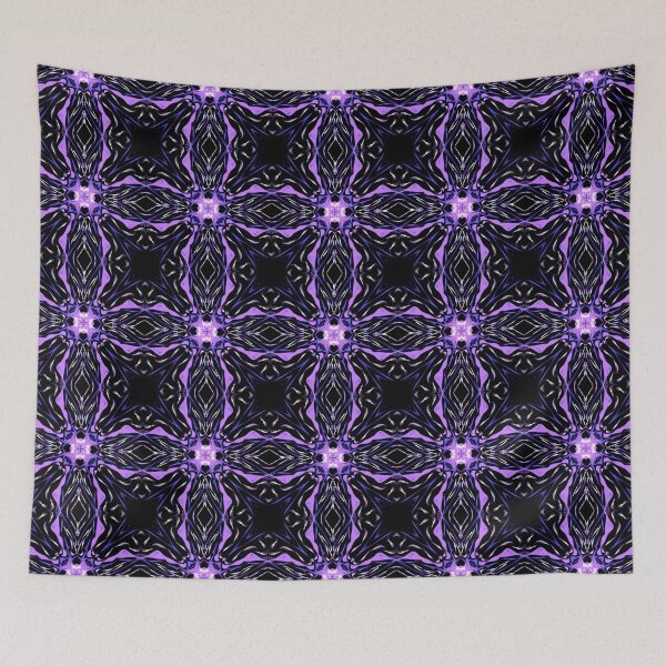 Item preview, Geometrical fractal art of rectangles and fixtures of parallel structures and saturated colors 50 designed and sold by Shape-And-Color.