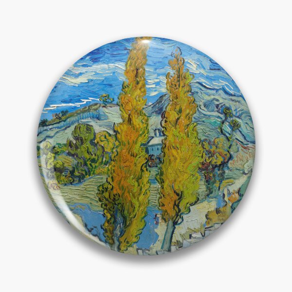 Item preview, The Poplars at Saint-Rémy (Peupliers à Saint-Rémy) (1889) by Vincent Van Gogh designed and sold by amrmab.
