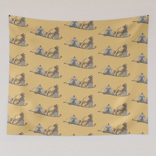 Item preview, The Hounds besiege the Hares designed and sold by CrowFriend.