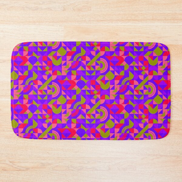 Item preview, geometric colorful patterns conceptual Art - Abstract Neo Geo graphic design designed and sold by Design Repo.