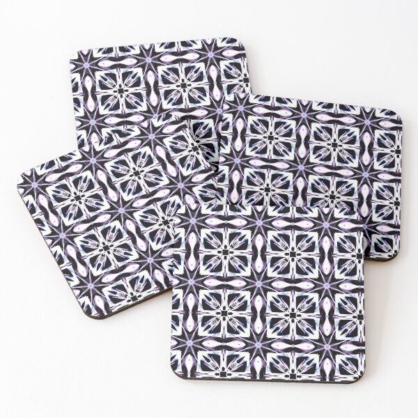Item preview, Geometrical fractal art of rectangles and fixtures of parallel structures and saturated colors 56 designed and sold by Shape-And-Color.