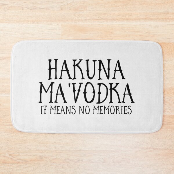 Item preview, HAKUNA MA'VODKA- Limited Edition | Perfect Gift - Loves Cat designed and sold by eulacaviu.
