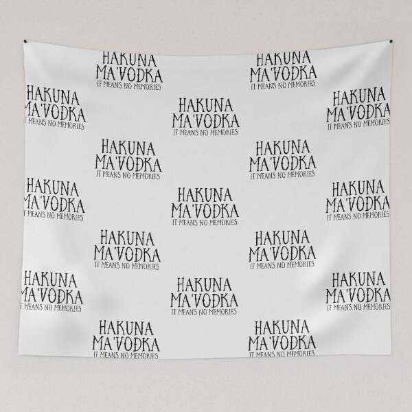 Item preview, HAKUNA MA'VODKA- Limited Edition | Perfect Gift - Loves Cat designed and sold by eulacaviu.