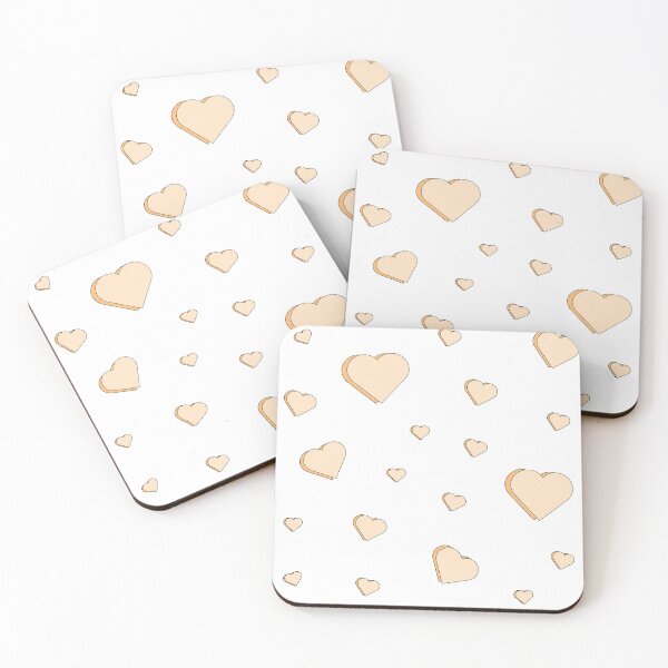 Item preview, Pastel Orange Heart Set  designed and sold by Laxium.