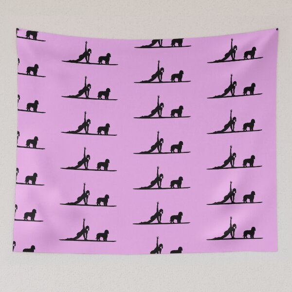 Item preview, SUP Yoga Goldendoodle Summer Paddleboarding Dog Mom designed and sold by Guarddogdrive.