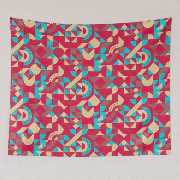 Item preview, geometric colorful patterns conceptual Art - Abstract Neo Geo graphic design designed and sold by Design Repo.