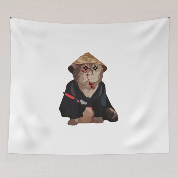 Item preview, Wild Shinobi Cat designed and sold by weirdandstrange.