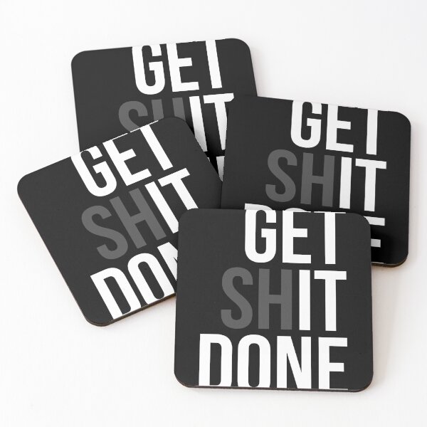 Item preview, Double meaning inspirational and motivational quotes (06) ; Get it done - Get shit done. designed and sold by quoteshow.