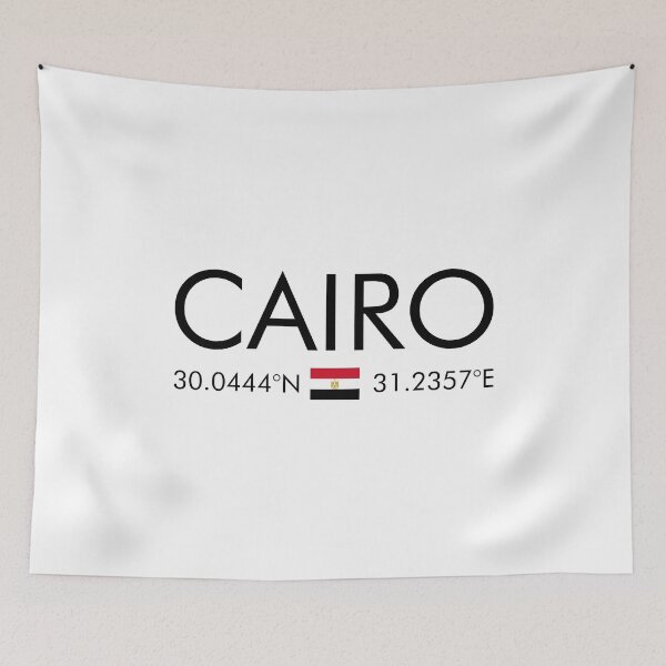 Item preview, Egypt - Cairo City Coordinates  designed and sold by n0madd.