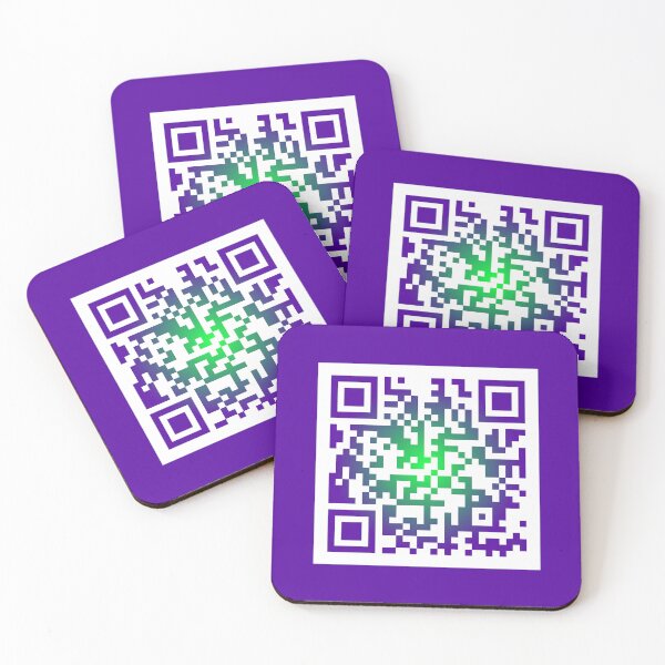 Item preview, Rick Roll QR Code designed and sold by muskitt.