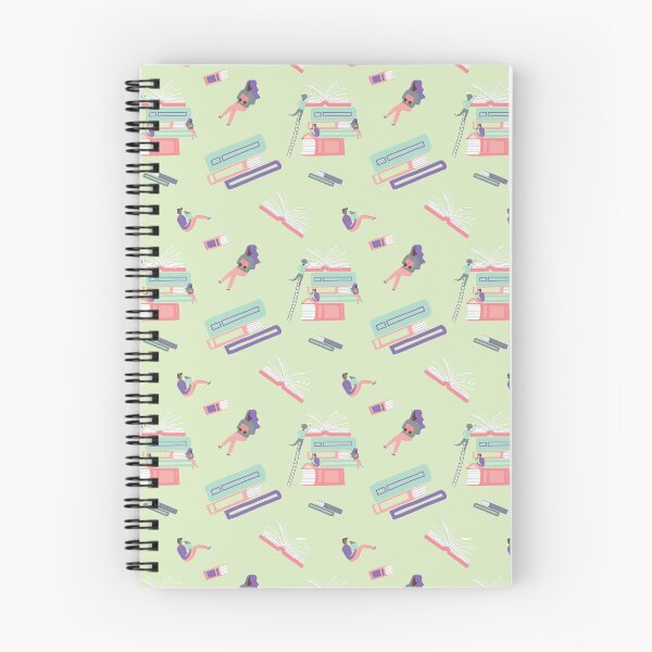Item preview, Pastel Color Book Illustration Pattern  designed and sold by RedRubi.