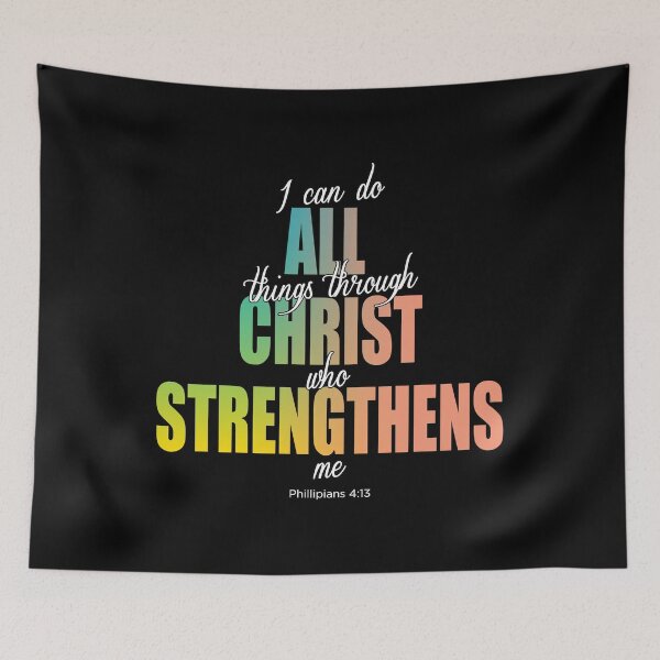 Item preview, I can do all things, Phillipians 4:13 designed and sold by AbideApparel.