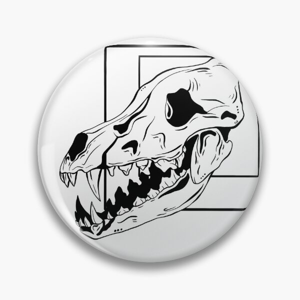Item preview, Wolf Skull Graphic designed and sold by SophiaMina12.