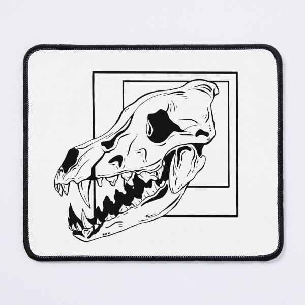Item preview, Wolf Skull Graphic designed and sold by SophiaMina12.