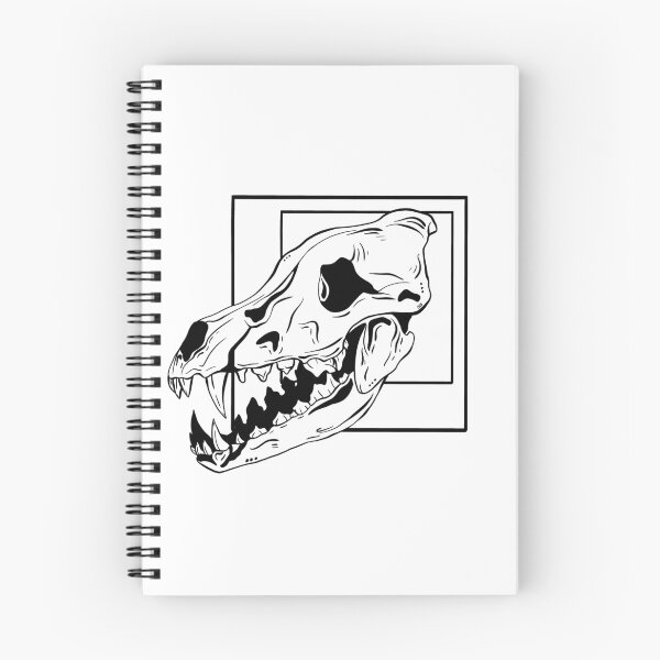 Item preview, Wolf Skull Graphic designed and sold by SophiaMina12.