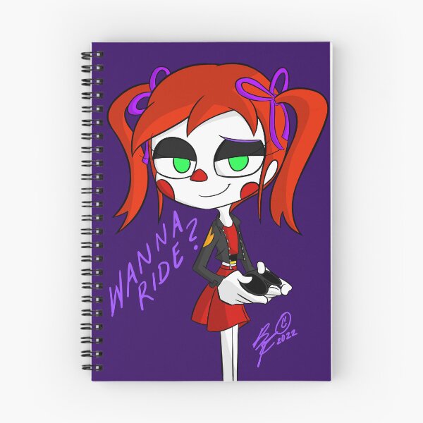 Item preview, Circus Baby as a Biker designed and sold by 25UArt.