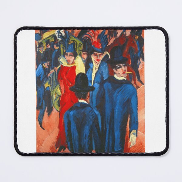 Item preview, Ernst Ludwig Kirchner Berlin Street Scene 1913 designed and sold by Sky-Art-80s.