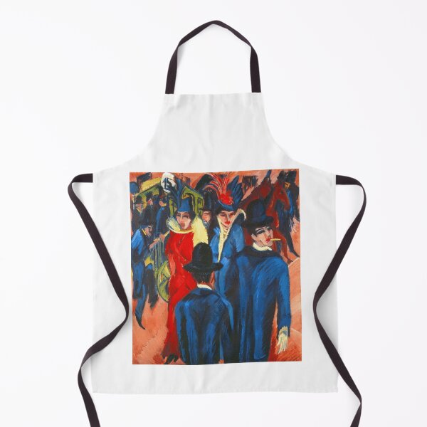 Item preview, Ernst Ludwig Kirchner Berlin Street Scene 1913 designed and sold by Sky-Art-80s.