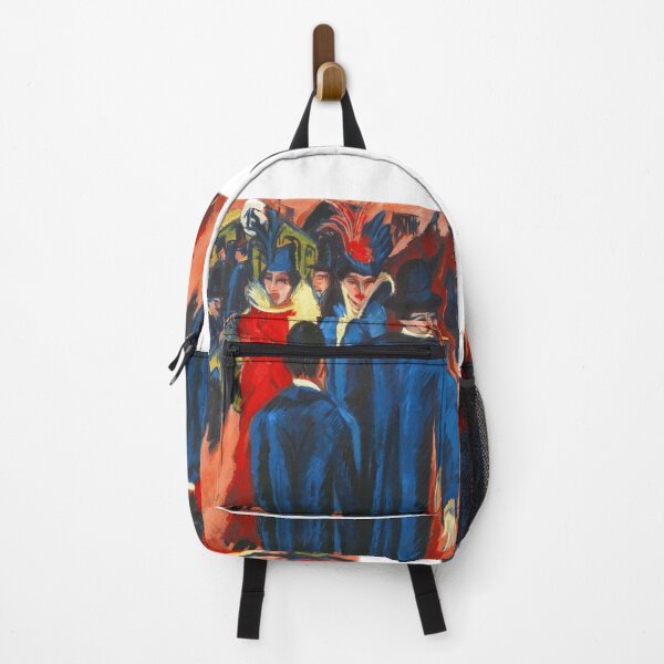 Item preview, Ernst Ludwig Kirchner Berlin Street Scene 1913 designed and sold by Sky-Art-80s.