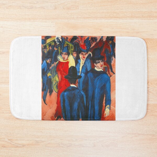 Artikelvorschau, Ernst Ludwig Kirchner Berliner Straßenszene 1913 entworfen und verkauft von Sky-Art-80s.