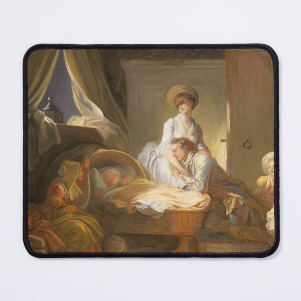 Item preview, The Visit to the Nursery | Jean Honoré Fragonard | 1775 Nursery Art designed and sold by CJET.