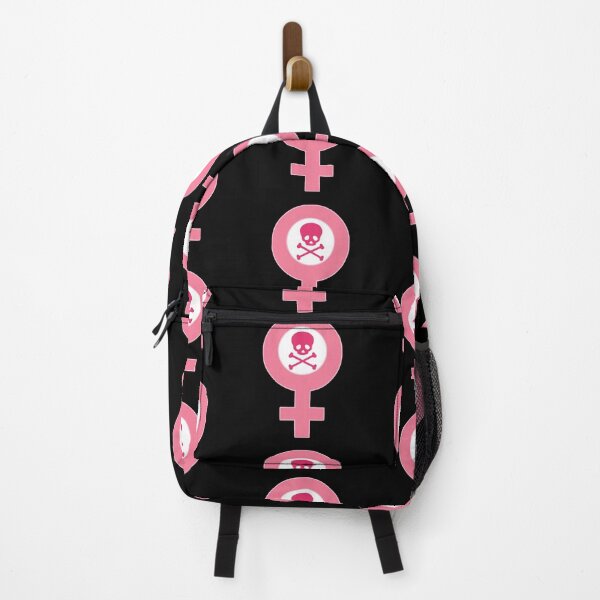 Item preview, Female Symbol with Skull and Crossbones Pink designed and sold by iduzarts.