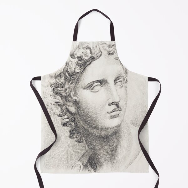 Item preview, Academiestudie naar een gips van een antiek beeld manskop designed and sold by NickLivin.