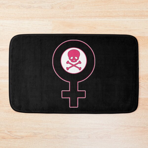 Item preview, Female Symbol with Skull and Crossbones  designed and sold by iduzarts.