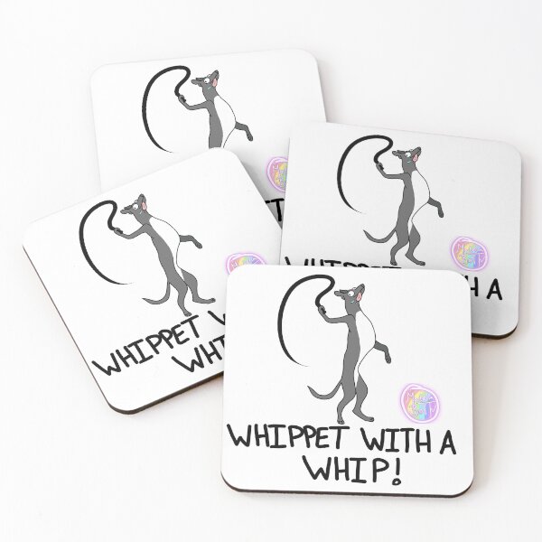 Item preview, Whippet with a Whip designed and sold by connelcreativemedia.