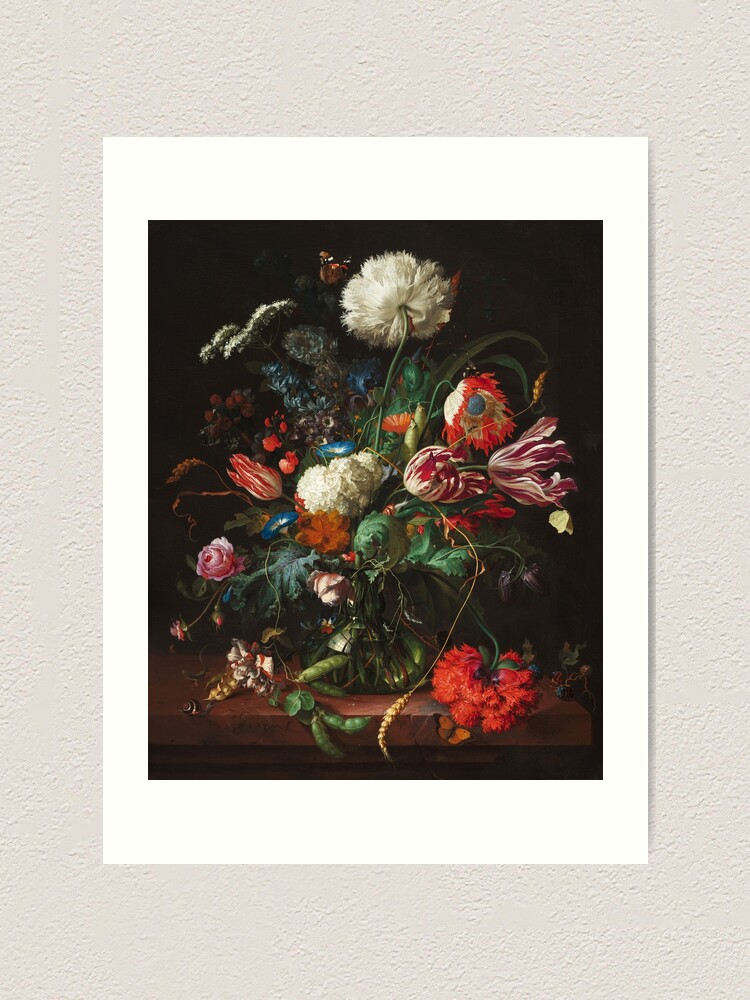 Vase of Flowers’ by de Heem Wallpaper Mural