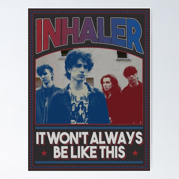Artikel-Vorschau von It Won't Always Be Like This Inhaler, designt und verkauft von TheViewFromThePrint.