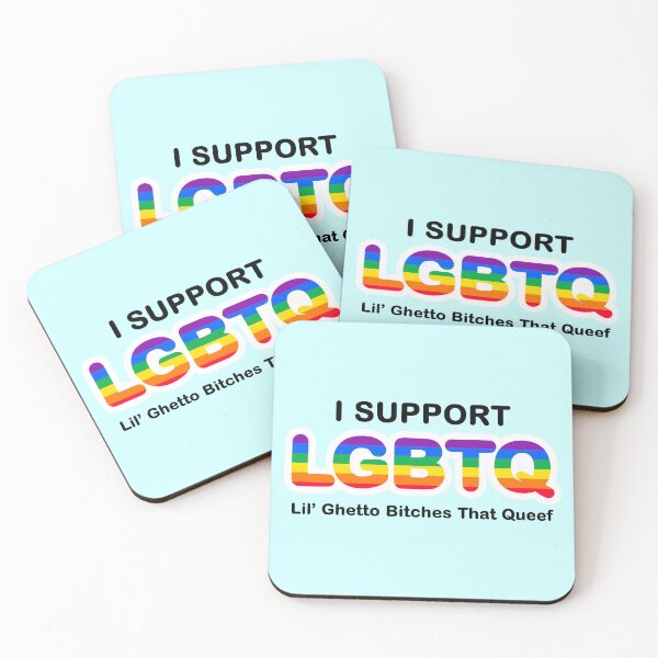 Item preview, I support LGBTQ  designed and sold by BetterDaze.