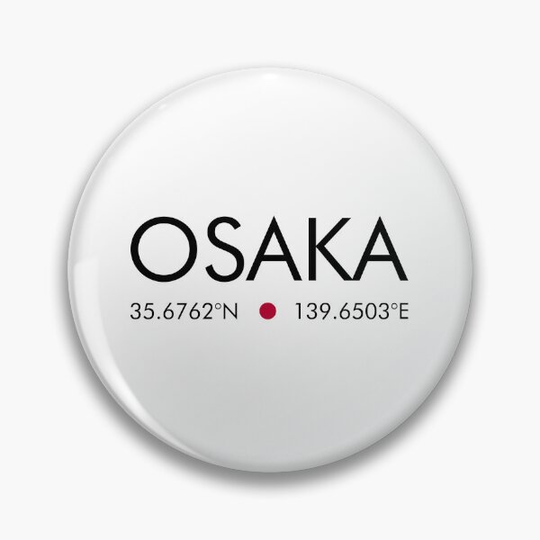 Item preview, Japan - Osaka City Coordinates designed and sold by n0madd.