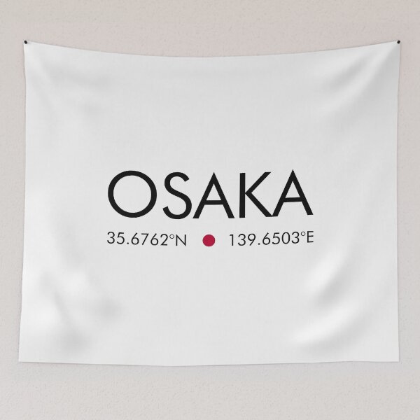 Item preview, Japan - Osaka City Coordinates designed and sold by n0madd.
