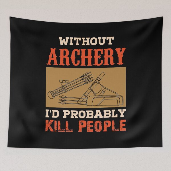 Item preview, Bow Hunting Arrow and Archery Quote Design Archery Targets  designed and sold by Rzelemenz.