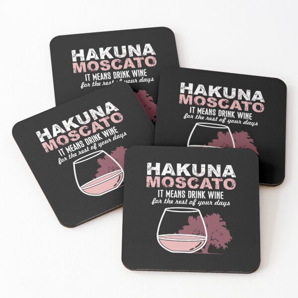 Item preview, Hakuna Moscato It Means Drink Wine- Limited Edition | Perfect Gift - Loves Cat designed and sold by eulacaviu.