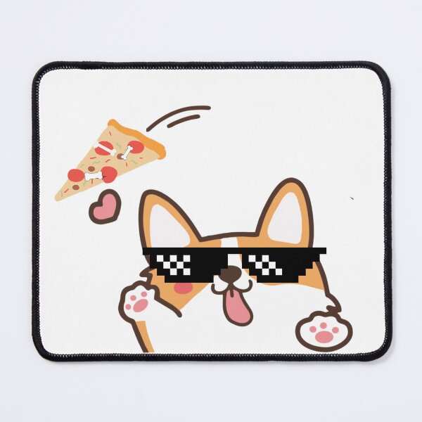 Item preview, Copy of Dog catches pizza, dog eating a pizza designed and sold by T-Look.