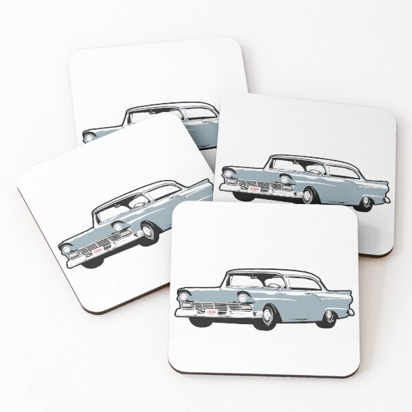 Item preview, Light Blue 1957 F Coupe designed and sold by CoolRide.