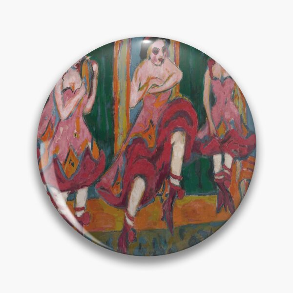Artikelvorschau, Ernst Ludwig Kirchner Czardas Tänzer 1920 entworfen und verkauft von Sky-Art-80s.