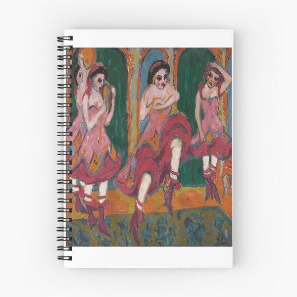 Artikelvorschau, Ernst Ludwig Kirchner Czardas Tänzer 1920 entworfen und verkauft von Sky-Art-80s.