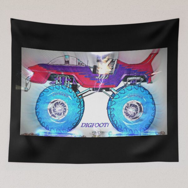 Item preview, Monster Trucks //   Wild Custom        /        DIGFOOT! designed and sold by Imagin8er.