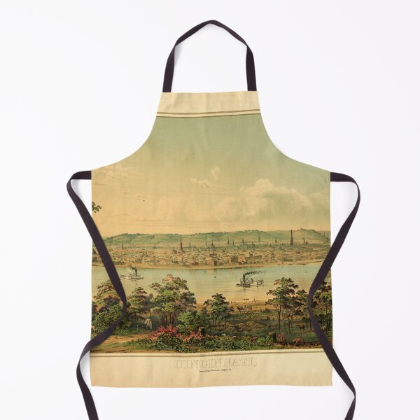 Item preview, Cincinnati Ohio from a point west of Covington, KY (circa 1880) designed and sold by allhistory.