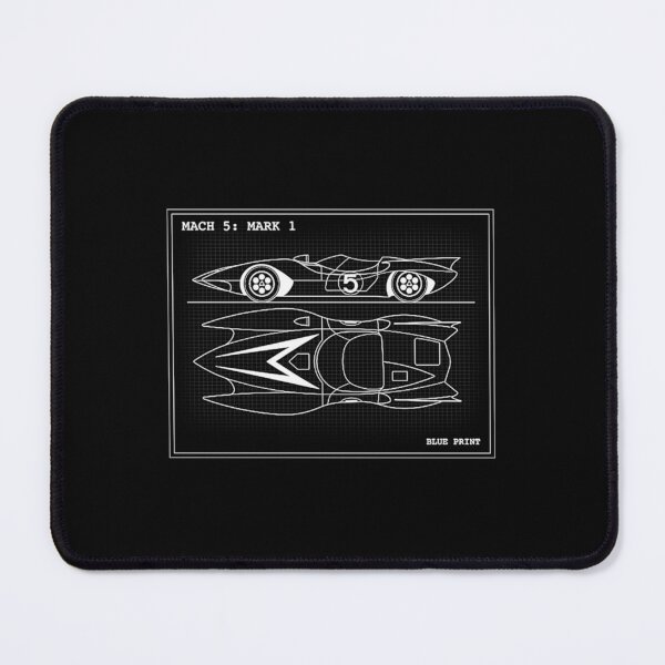 Artikelvorschau, MACH 5 BLUEPRINT- Limited Edition | Perfektes Geschenk Love Speed Racer entworfen und verkauft von debiea.