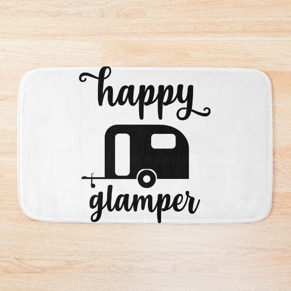 Item preview, Happy Glamper Cute Glamping Camp Distressed designed and sold by STORHAMIDO.