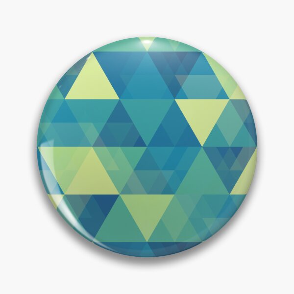 Item preview, Lime green and teal triangle overlay pattern designed and sold by starseedgems.