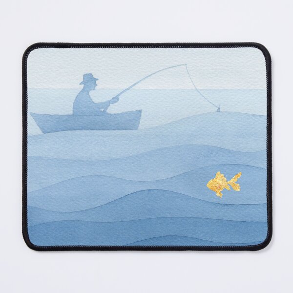 Item preview, Fisherman and a gold fish designed and sold by VApinx.