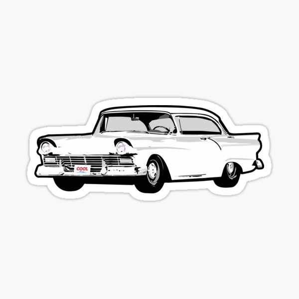 Item preview, White 1957 F Coupe designed and sold by CoolRide.