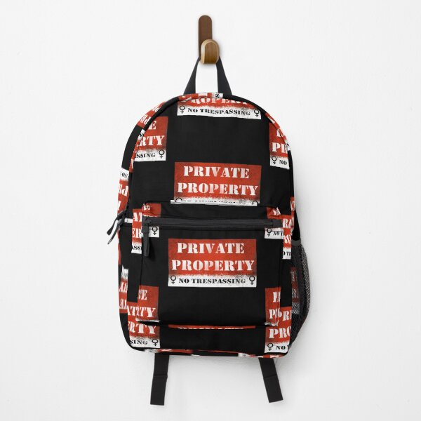 Item preview, Warning Sign: PRIVATE PROPERTY NO TRESPASSING designed and sold by iduzarts.