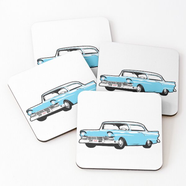 Item preview, Light Blue 1957 F Coupe designed and sold by CoolRide.